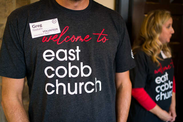 guest services volunteer at east cobb church